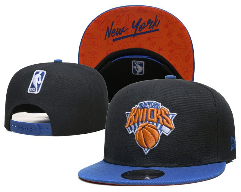 2022 NBA New York Knicks Hat YS1020->nba hats->Sports Caps